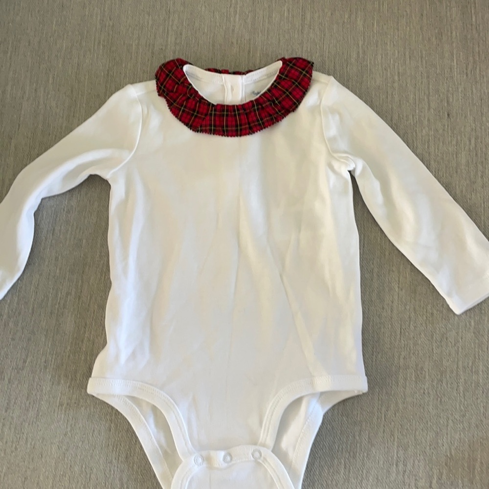 Never worn Ralph Lauren holiday onesie